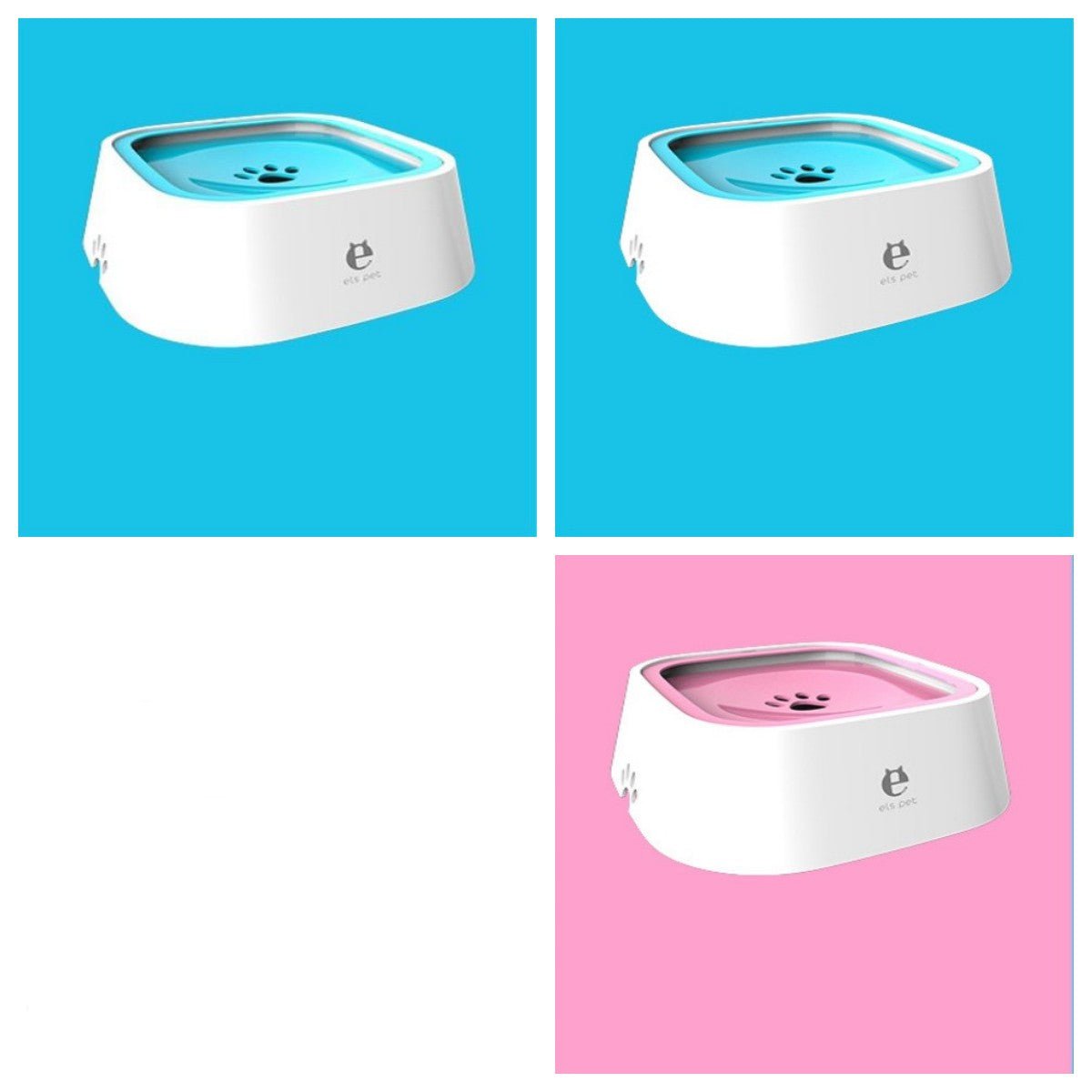1.5L Cat Dog Water Bowl Carried Floating Bowl Anti-Overflow Slow Water Feeder Dispenser Pet Fountain ABS&PP Dog Supplies - SmartPaws
