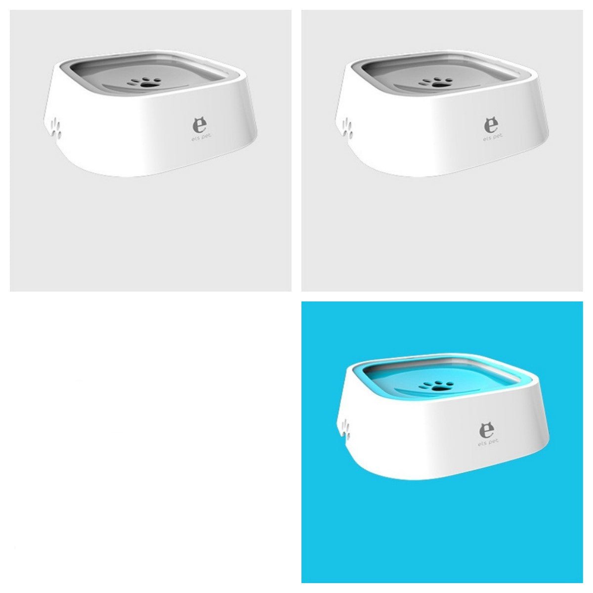 1.5L Cat Dog Water Bowl Carried Floating Bowl Anti-Overflow Slow Water Feeder Dispenser Pet Fountain ABS&PP Dog Supplies - SmartPaws