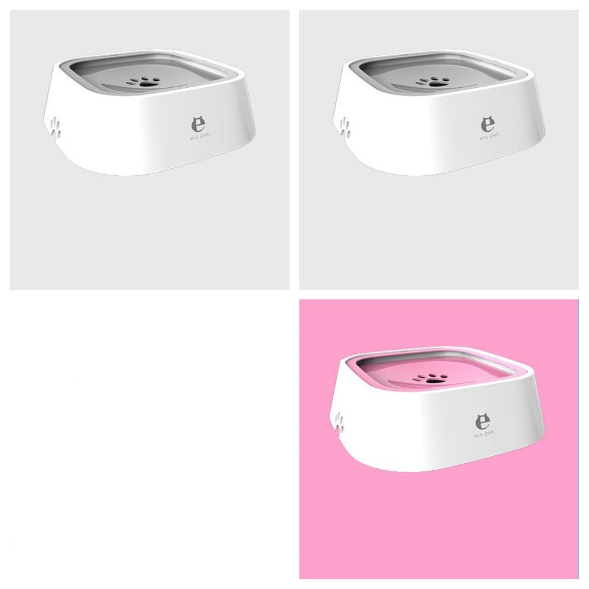 1.5L Cat Dog Water Bowl Carried Floating Bowl Anti-Overflow Slow Water Feeder Dispenser Pet Fountain ABS&PP Dog Supplies - SmartPaws