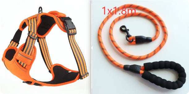 Dog Harness No Pull Breathable Reflective Pet Harness Vest - SmartPaws