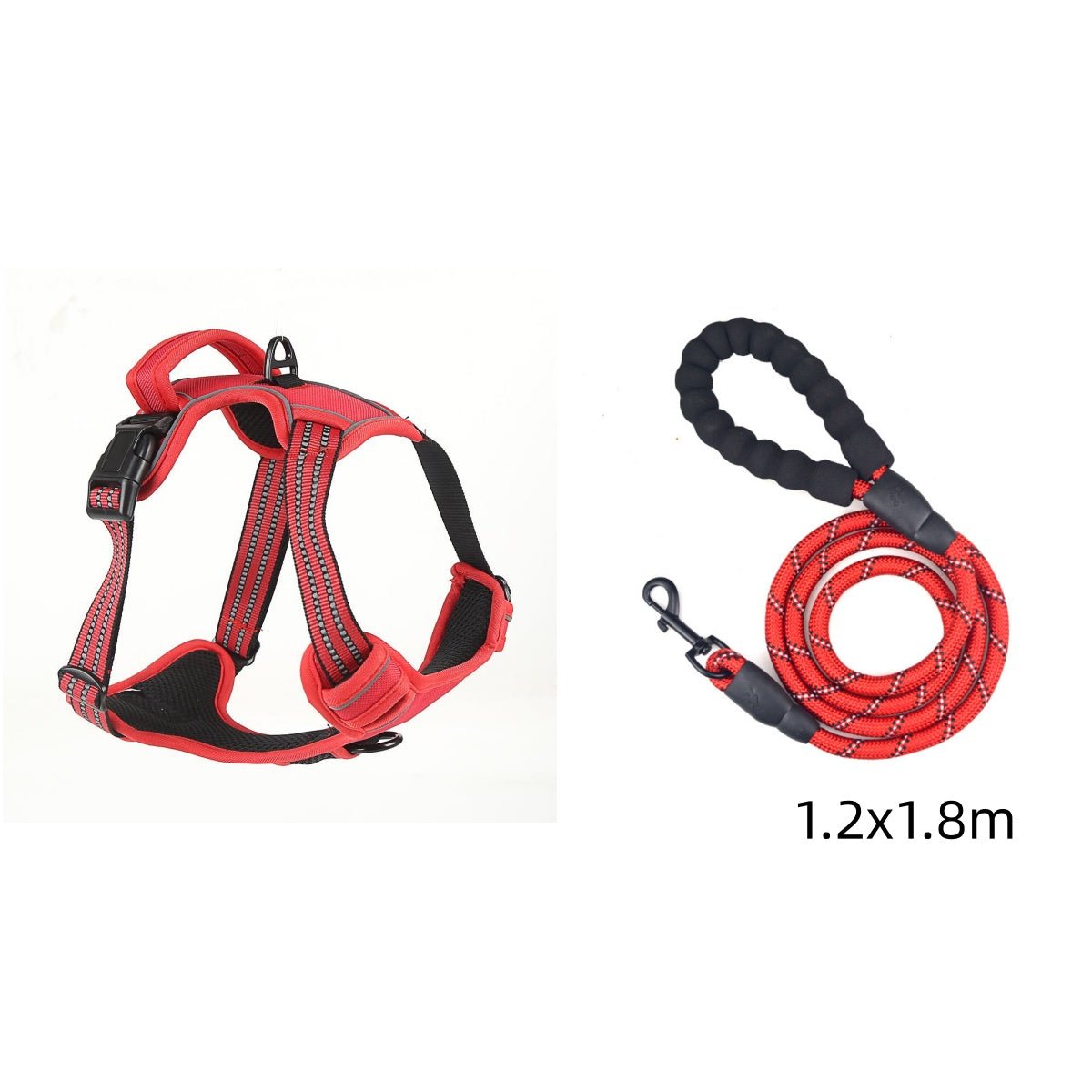 Dog Harness No Pull Breathable Reflective Pet Harness Vest - SmartPaws