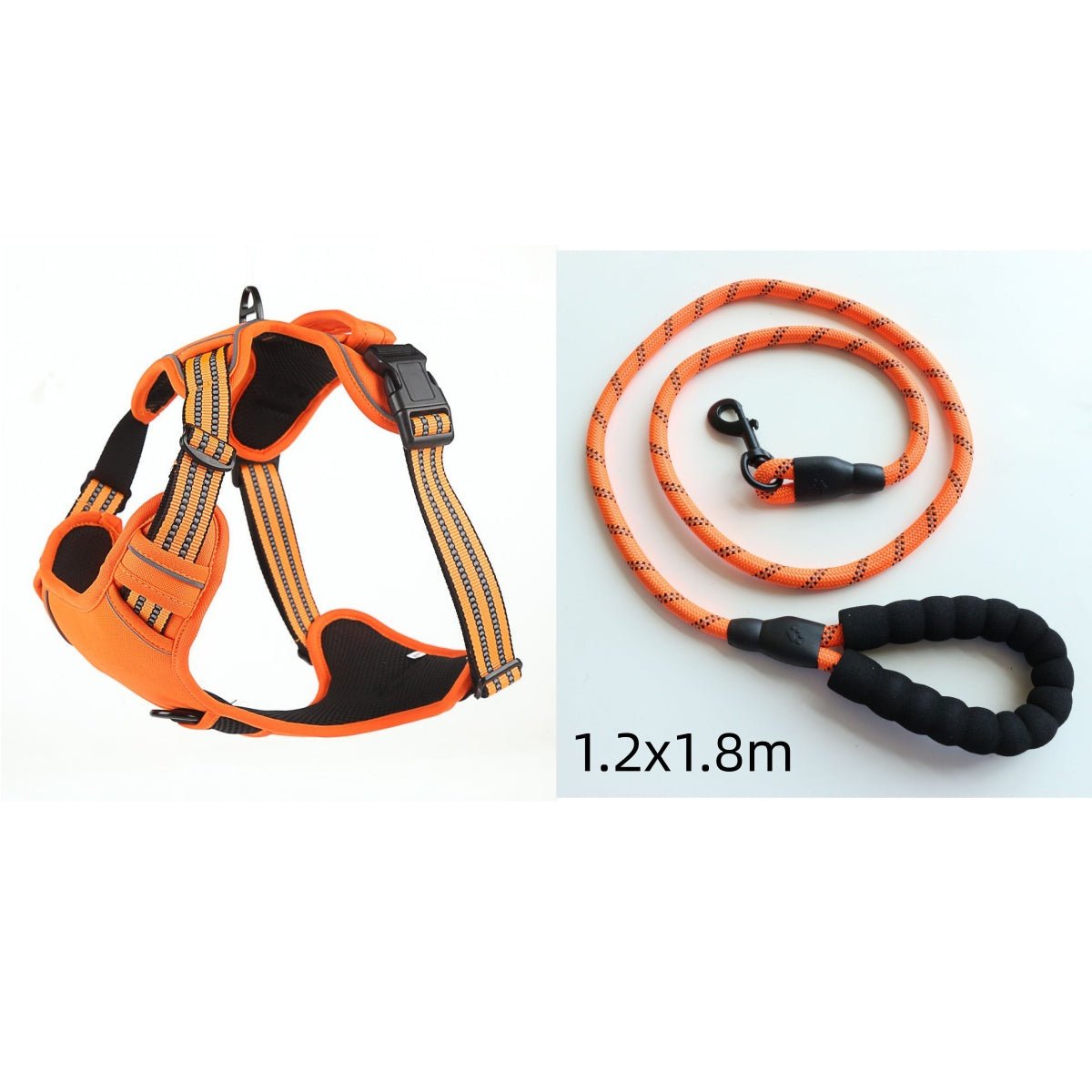Dog Harness No Pull Breathable Reflective Pet Harness Vest - SmartPaws