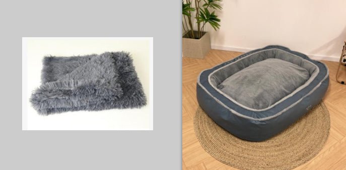 Pet Dog Bed Warming Soft Sleeping Bag Cushion Puppy Kennel - SmartPaws