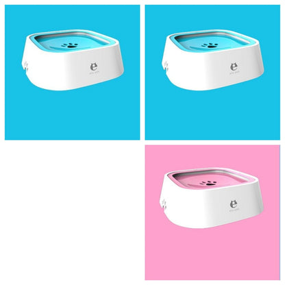 1.5L Cat Dog Water Bowl Carried Floating Bowl Anti-Overflow Slow Water Feeder Dispenser Pet Fountain ABS&amp;PP Dog Supplies - SmartPaws