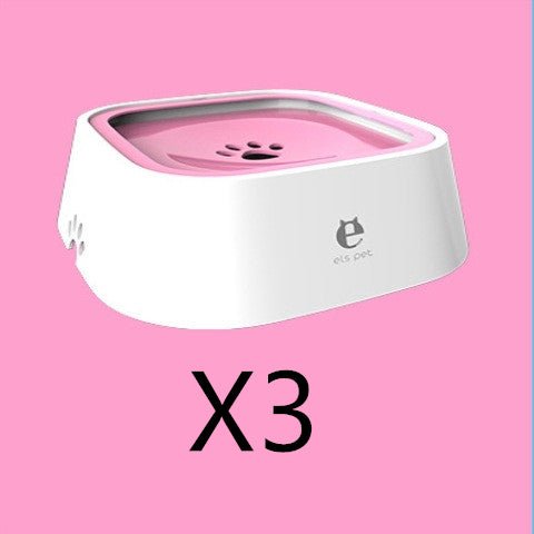 1.5L Cat Dog Water Bowl Carried Floating Bowl Anti-Overflow Slow Water Feeder Dispenser Pet Fountain ABS&amp;PP Dog Supplies - SmartPaws