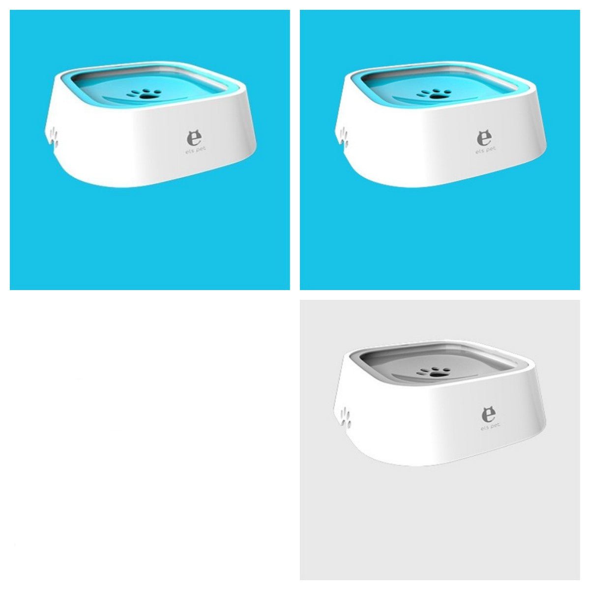 1.5L Cat Dog Water Bowl Carried Floating Bowl Anti-Overflow Slow Water Feeder Dispenser Pet Fountain ABS&amp;PP Dog Supplies - SmartPaws