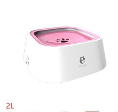 1.5L Cat Dog Water Bowl Carried Floating Bowl Anti-Overflow Slow Water Feeder Dispenser Pet Fountain ABS&amp;PP Dog Supplies - SmartPaws