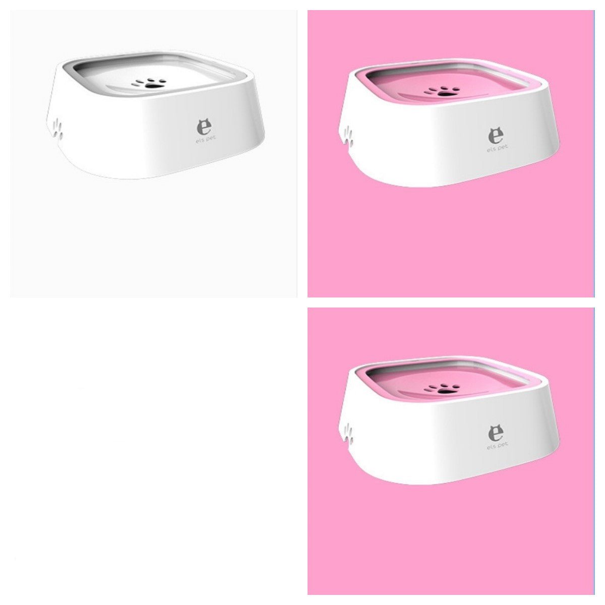 1.5L Cat Dog Water Bowl Carried Floating Bowl Anti-Overflow Slow Water Feeder Dispenser Pet Fountain ABS&amp;PP Dog Supplies - SmartPaws
