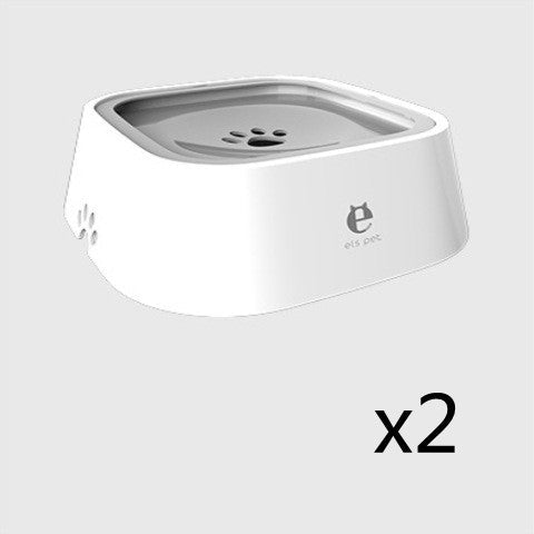 1.5L Cat Dog Water Bowl Carried Floating Bowl Anti-Overflow Slow Water Feeder Dispenser Pet Fountain ABS&amp;PP Dog Supplies - SmartPaws
