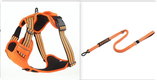 Dog Harness No Pull Breathable Reflective Pet Harness Vest - SmartPaws