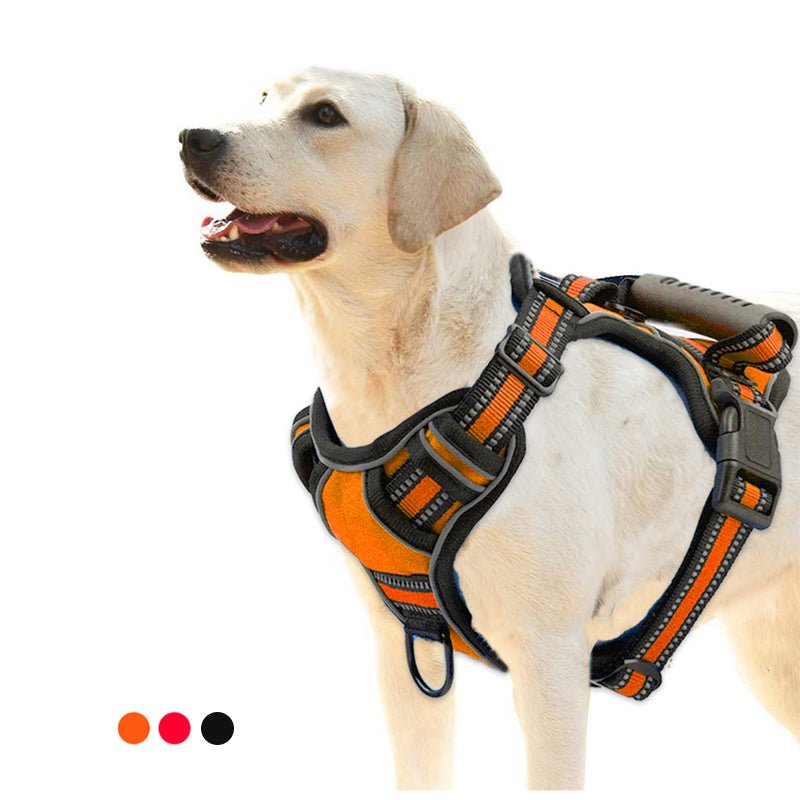 Dog Harness No Pull Breathable Reflective Pet Harness Vest - SmartPaws