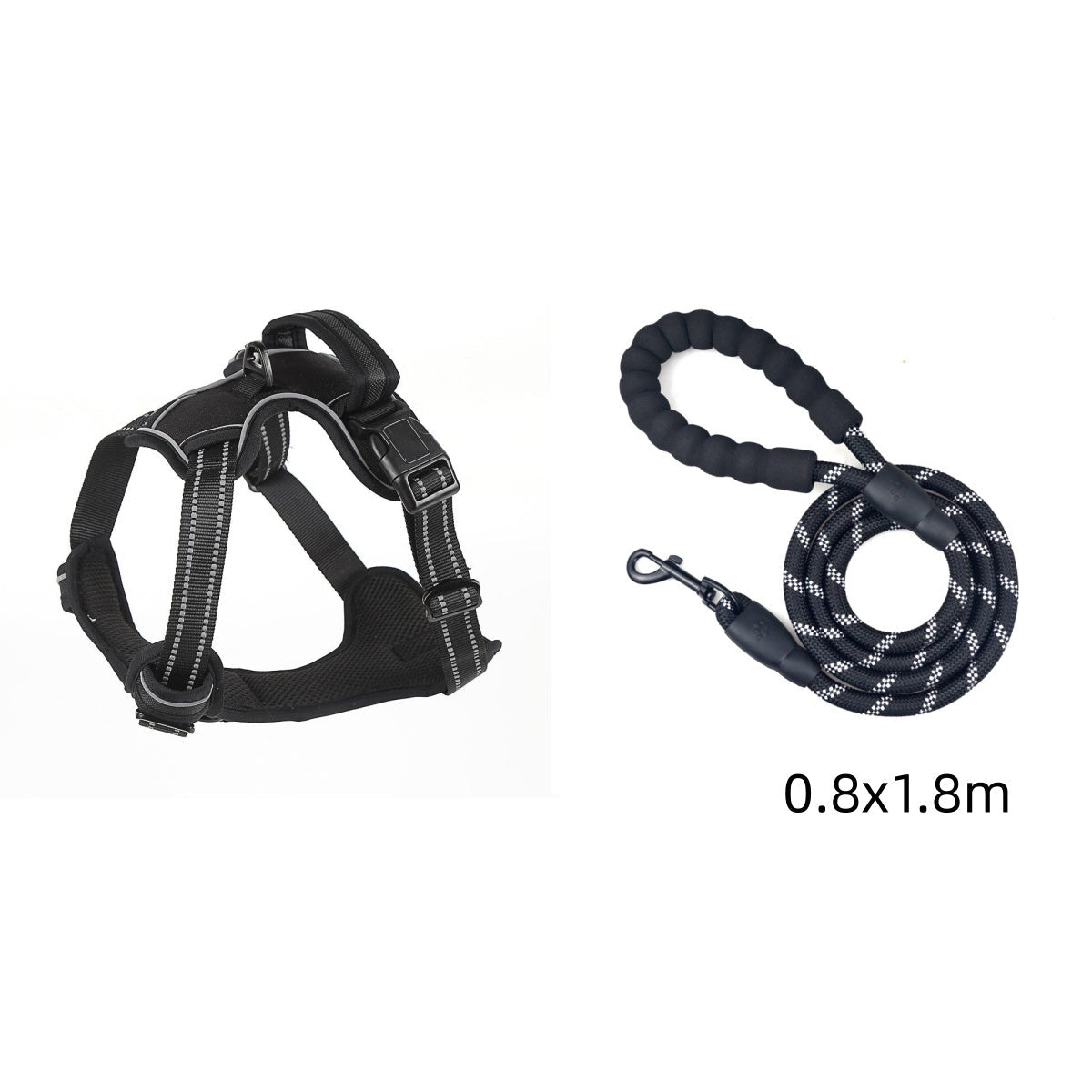 Dog Harness No Pull Breathable Reflective Pet Harness Vest - SmartPaws