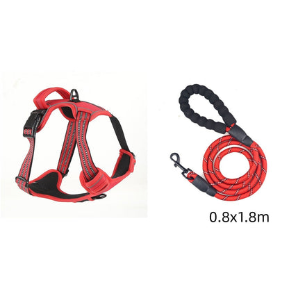 Dog Harness No Pull Breathable Reflective Pet Harness Vest - SmartPaws