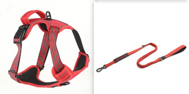 Dog Harness No Pull Breathable Reflective Pet Harness Vest - SmartPaws