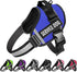 Dog Harness,No-Pull Service Dog Harness with Handle Adjustable Outdoor Pet Dog Vest 3M Reflective Nylon Material Vest for Breeds,Easy Control for Small Medium Large Dogs - SmartPaws