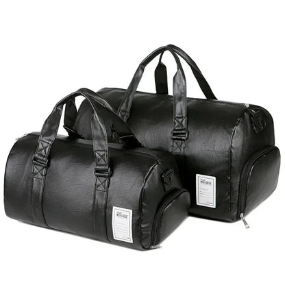 Gym Bag Leather Sports Bags Men for Shoes Training Fitness Yoga Travel Luggage Shoulder Sac De Sport Bag - SmartPaws