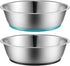 lightweight stainless steel pet bowls - SmartPaws