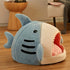 Luxury Plush Shark Pet Bed - SmartPaws