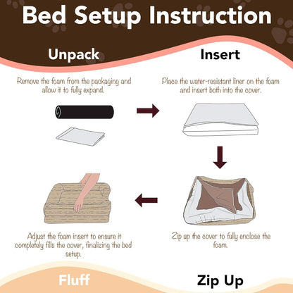 orthopedic memory foam dog bed - SmartPaws