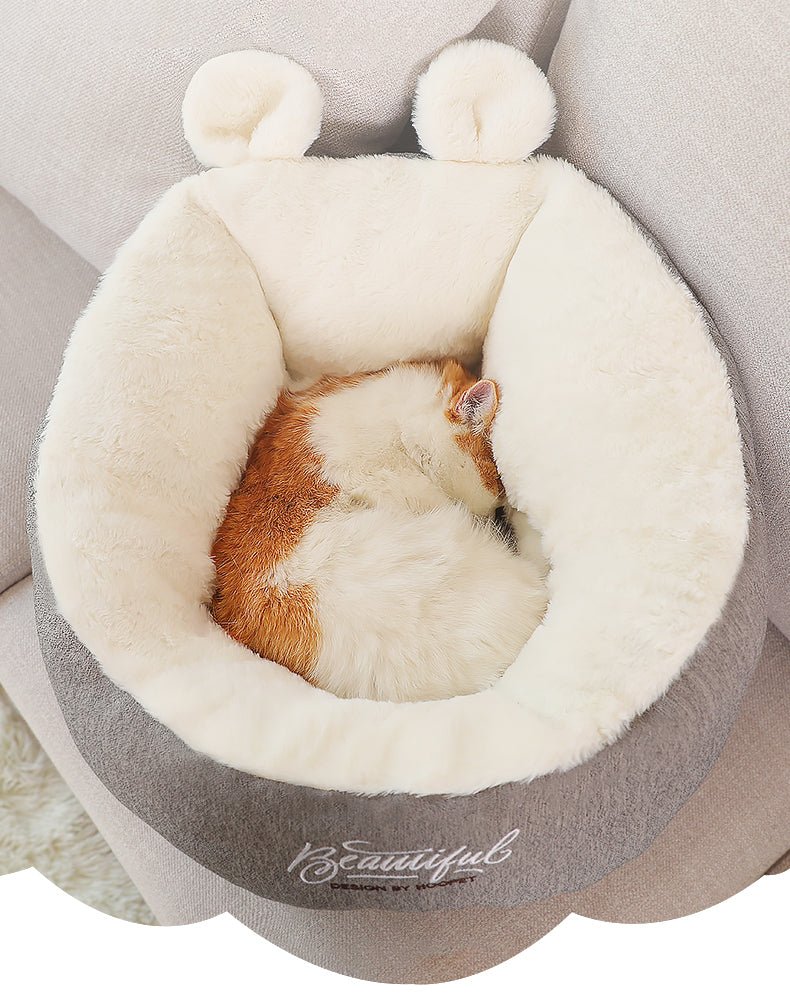 Pet Dog Bed Warming Soft Sleeping Bag Cushion Puppy Kennel - SmartPaws
