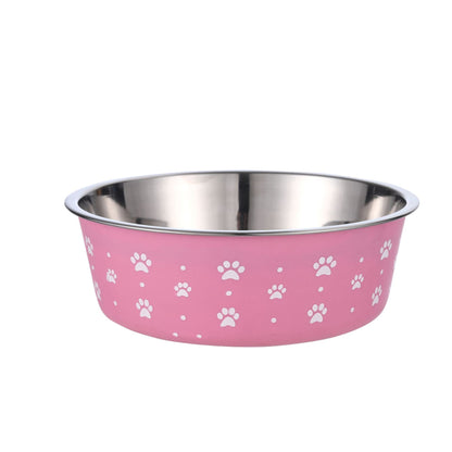 Pet Supplies Pet Stainless Steel Food Bowl - SmartPaws