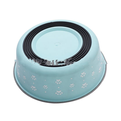 Pet Supplies Pet Stainless Steel Food Bowl - SmartPaws