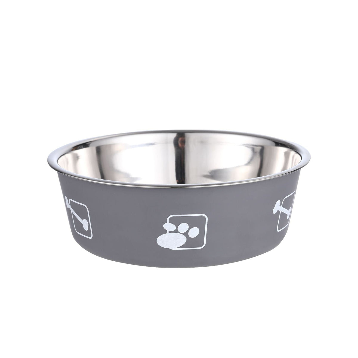 Pet Supplies Pet Stainless Steel Food Bowl - SmartPaws