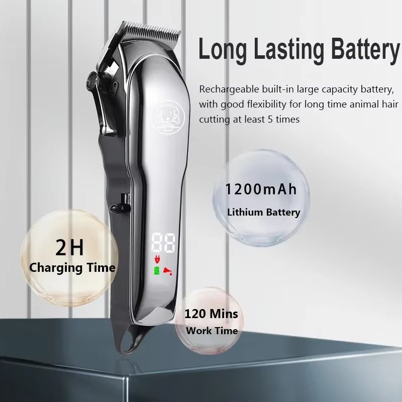 Professional Pet Trimmer Cat Shaver Dog Hair Clipper Cutting Machine Animal Puppy Grooming Kit for Dogs Cats Pets - SmartPaws