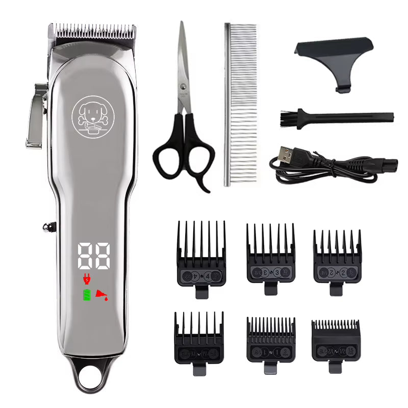 Professional Pet Trimmer Cat Shaver Dog Hair Clipper Cutting Machine Animal Puppy Grooming Kit for Dogs Cats Pets - SmartPaws